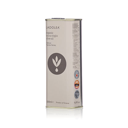 Ypač tyro alyvuogių aliejaus Ladolea Patrinia skardinės šonas